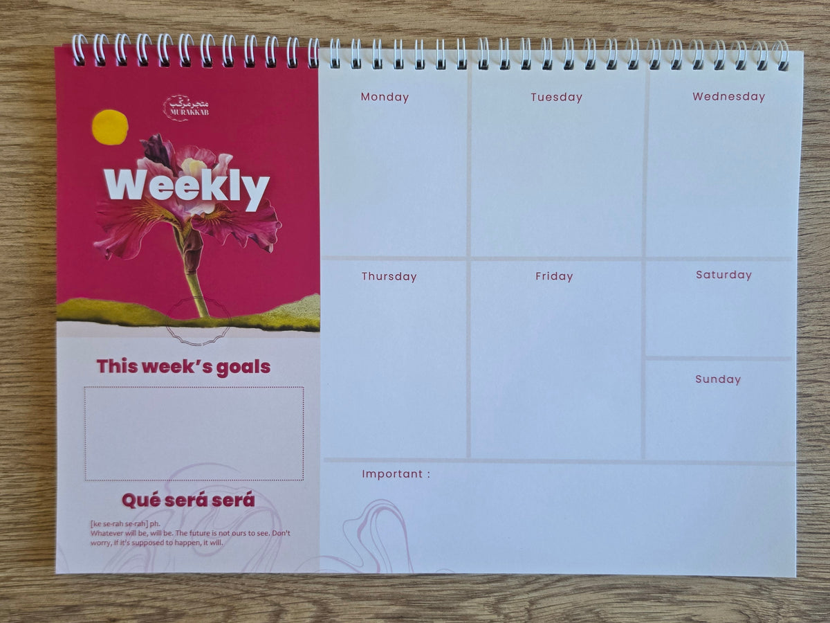 within weekly planner
