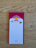 within note pad
